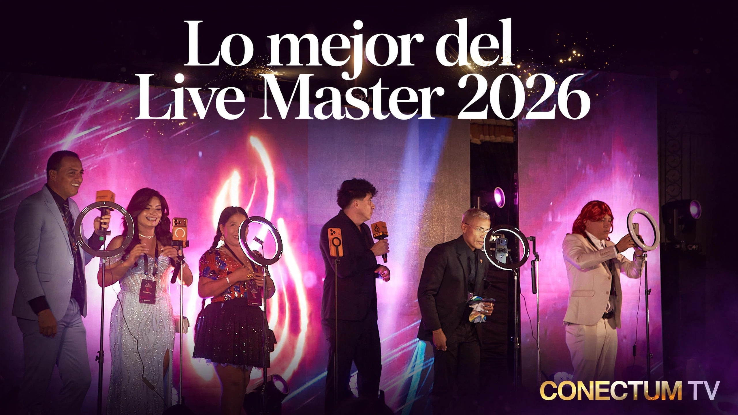 Live Master Internacional 2026:Infernus y TikTok Live premiaron al talento ecuatoriano en una noche de lujo en Guayaquil